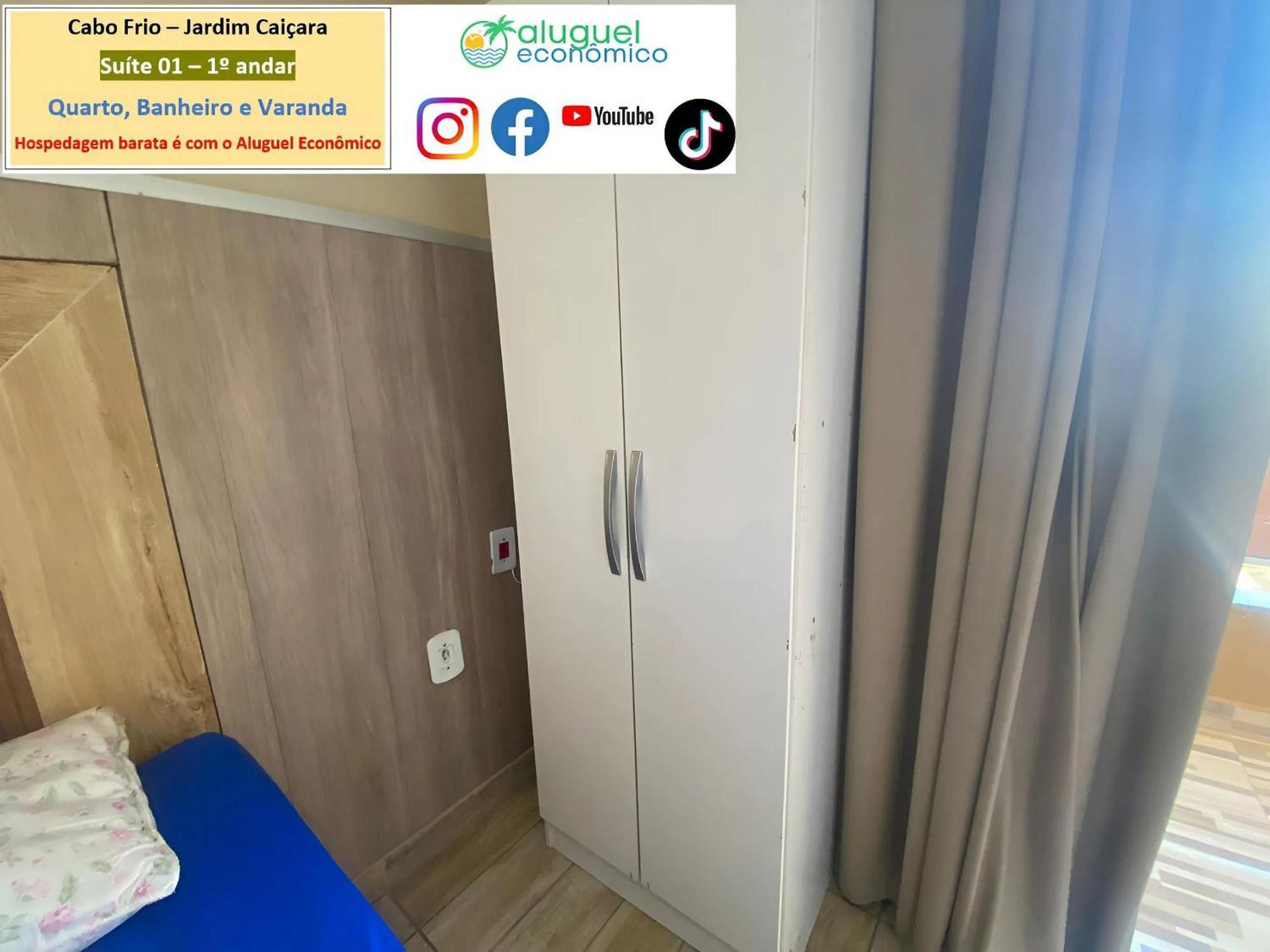 Cabo Frio - Jardim Caicara - Aluguel Economico Apartment Екстериор снимка