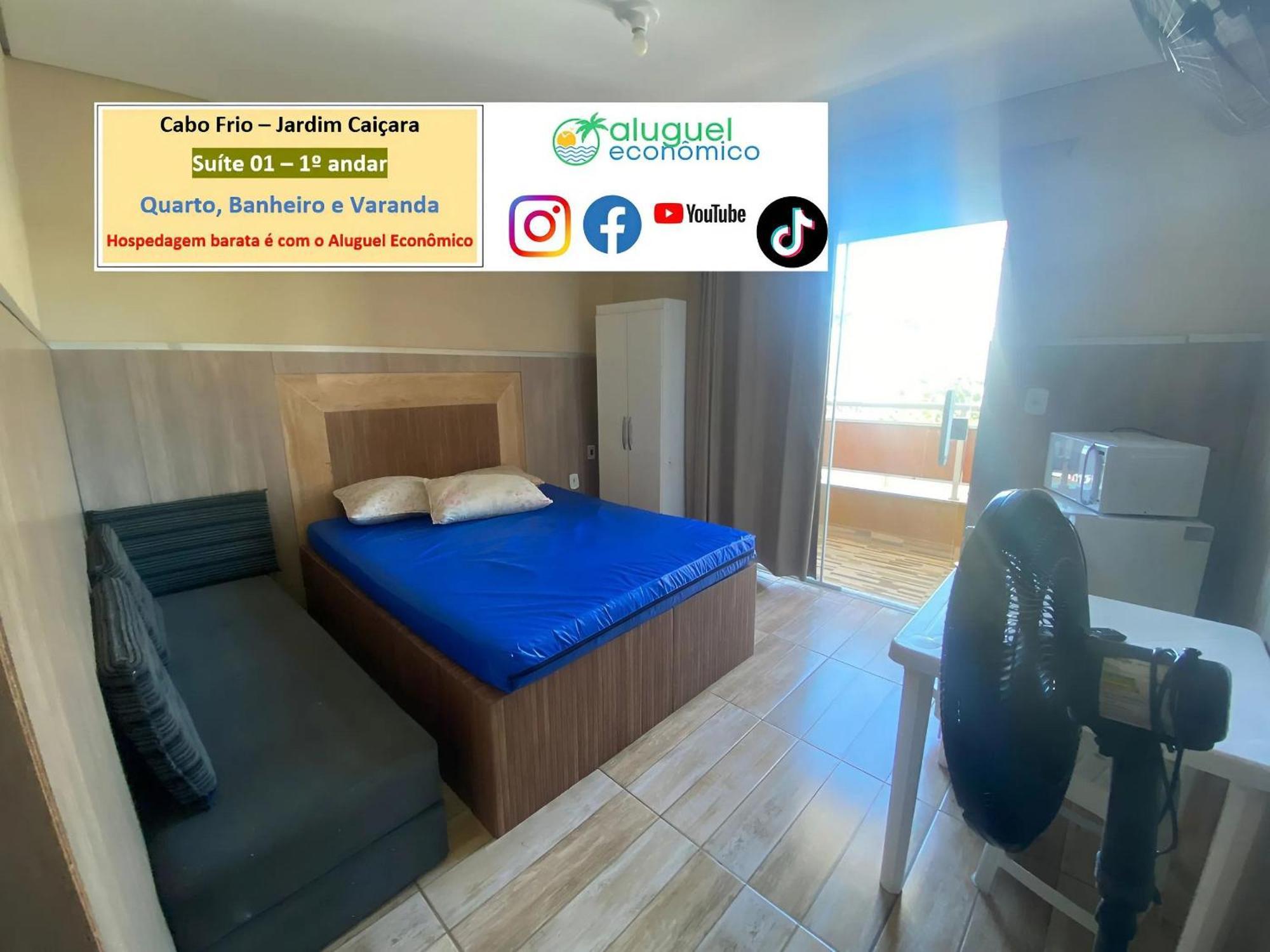 Cabo Frio - Jardim Caicara - Aluguel Economico Apartment Екстериор снимка