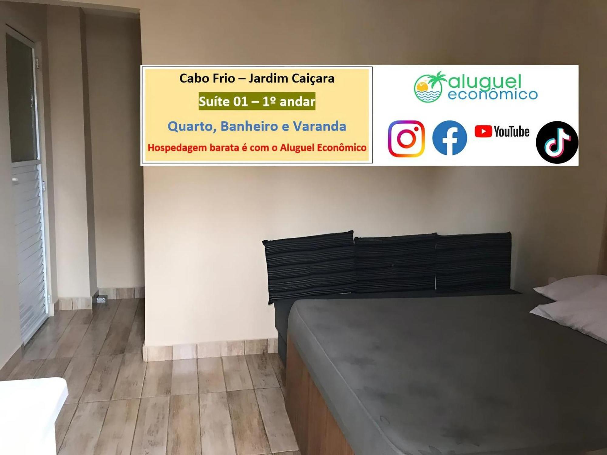 Cabo Frio - Jardim Caicara - Aluguel Economico Apartment Екстериор снимка