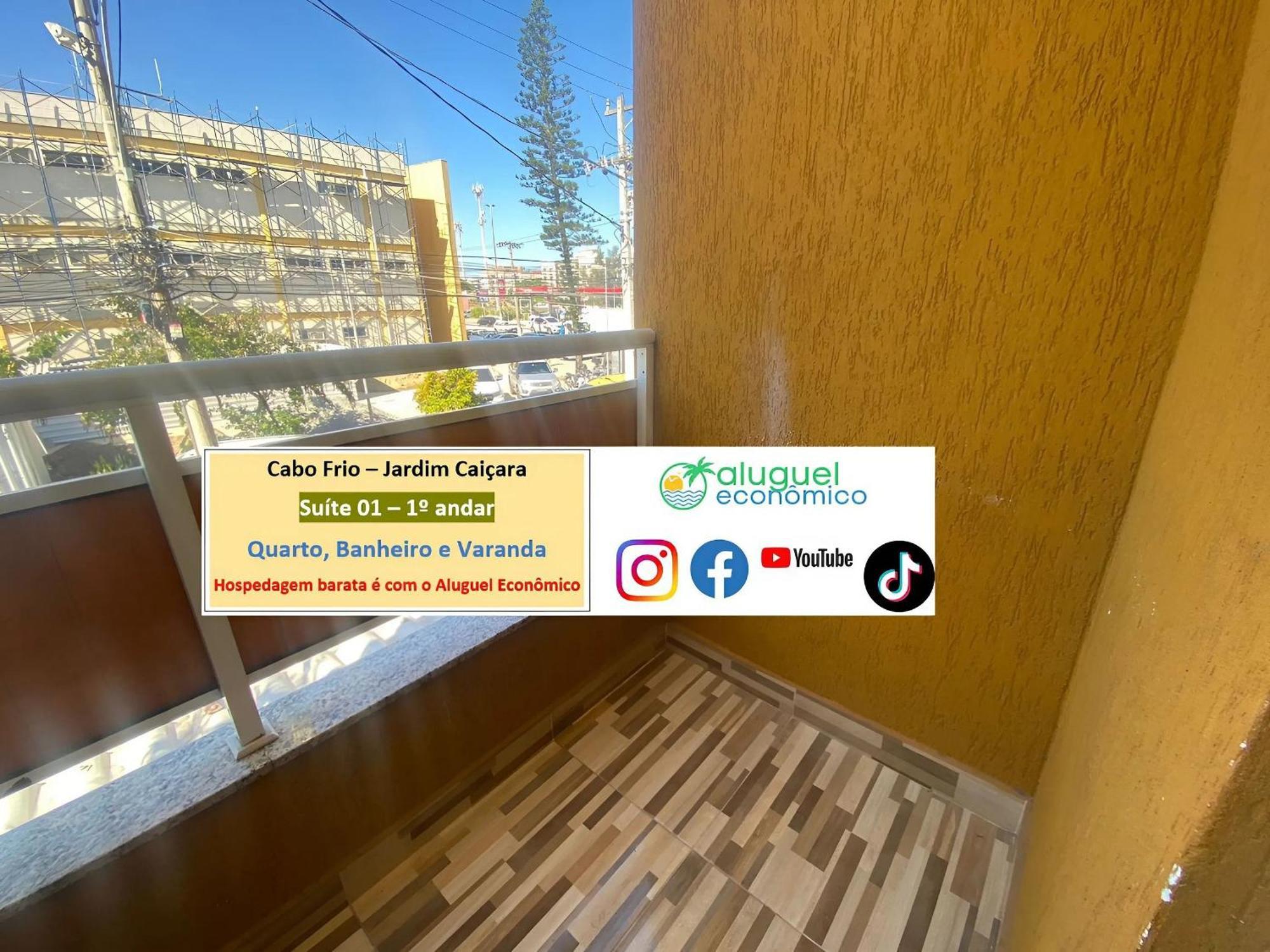 Cabo Frio - Jardim Caicara - Aluguel Economico Apartment Екстериор снимка