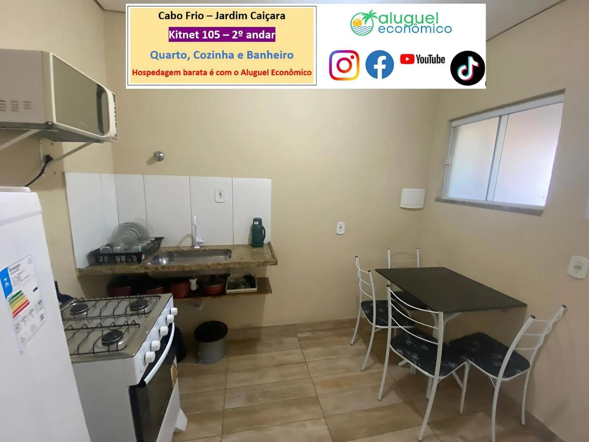 Cabo Frio - Jardim Caicara - Aluguel Economico Apartment Екстериор снимка