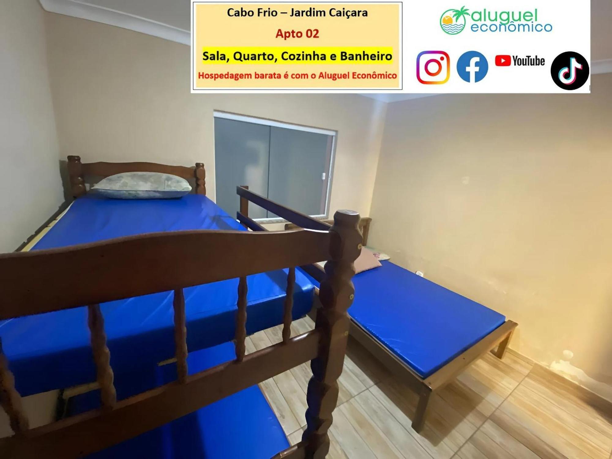 Cabo Frio - Jardim Caicara - Aluguel Economico Apartment Екстериор снимка