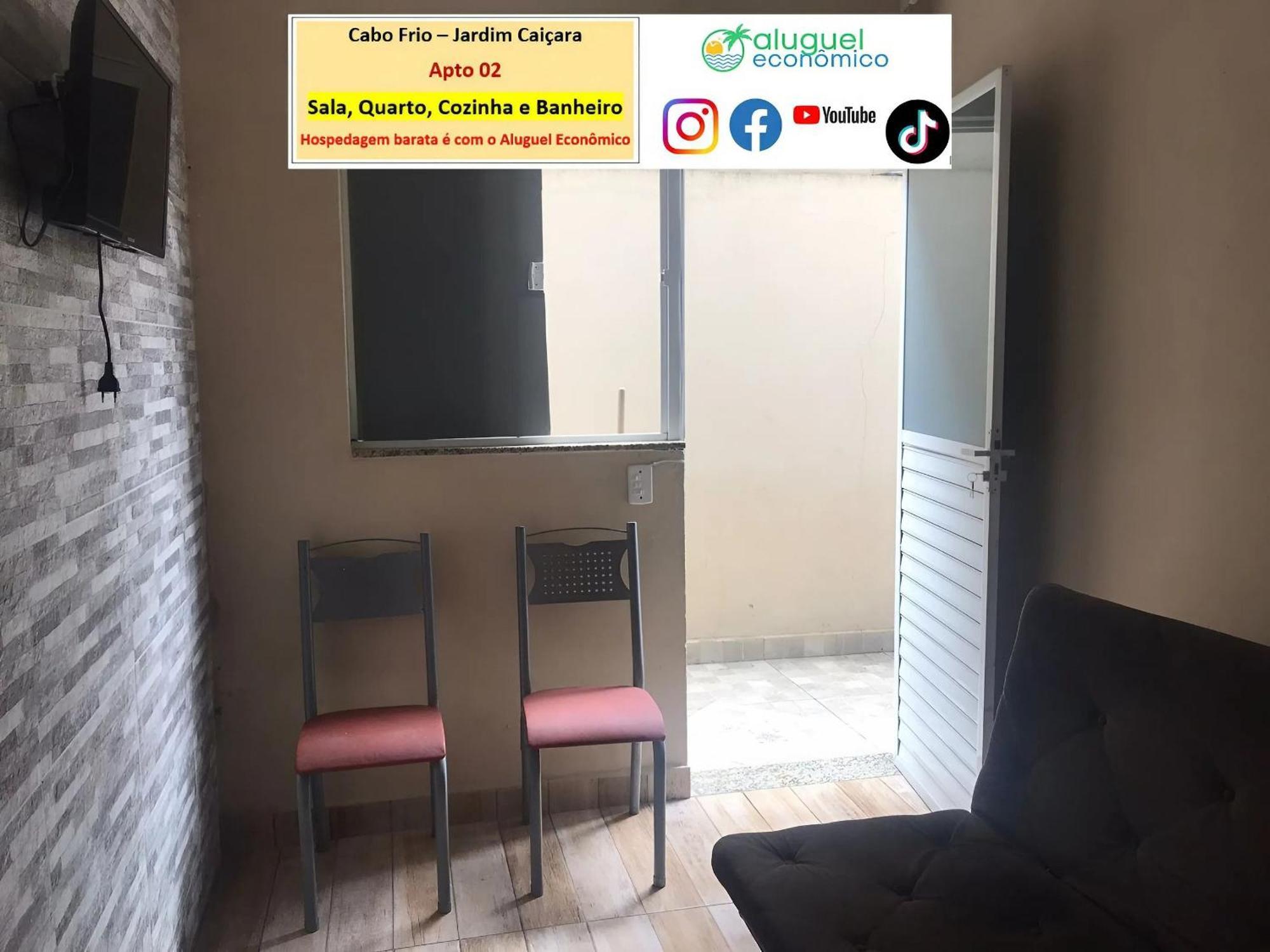 Cabo Frio - Jardim Caicara - Aluguel Economico Apartment Екстериор снимка