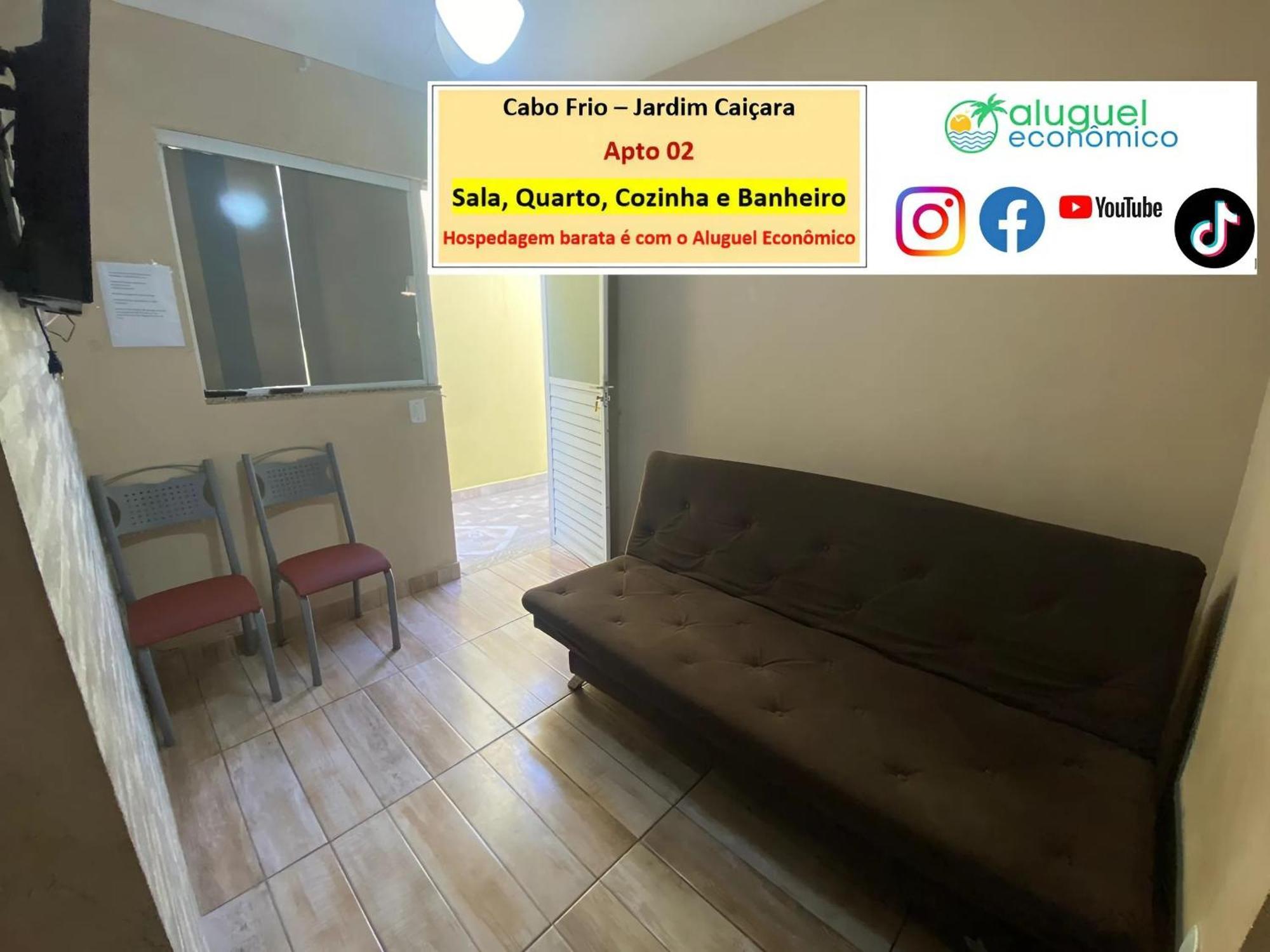 Cabo Frio - Jardim Caicara - Aluguel Economico Apartment Екстериор снимка