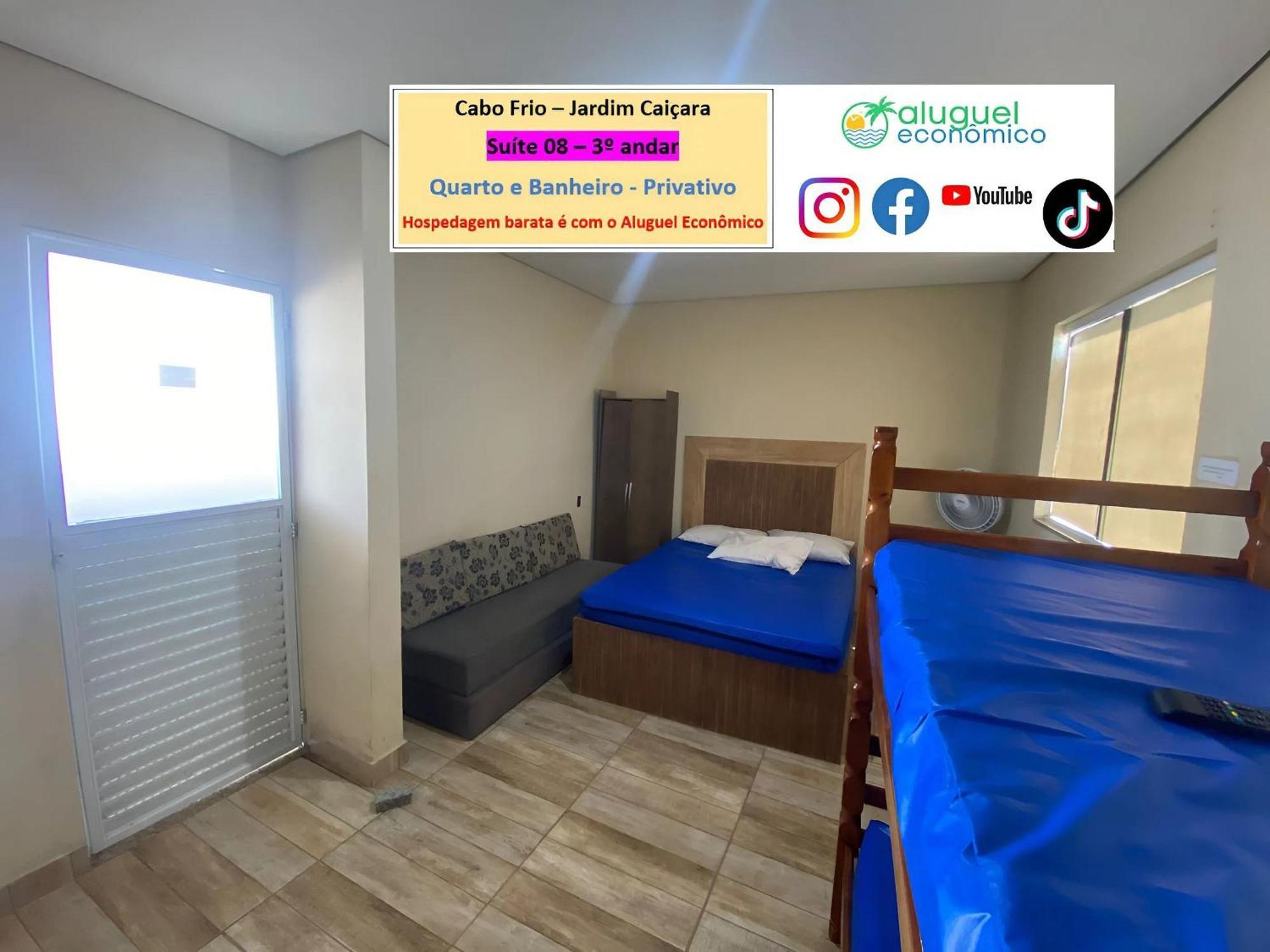 Cabo Frio - Jardim Caicara - Aluguel Economico Apartment Екстериор снимка