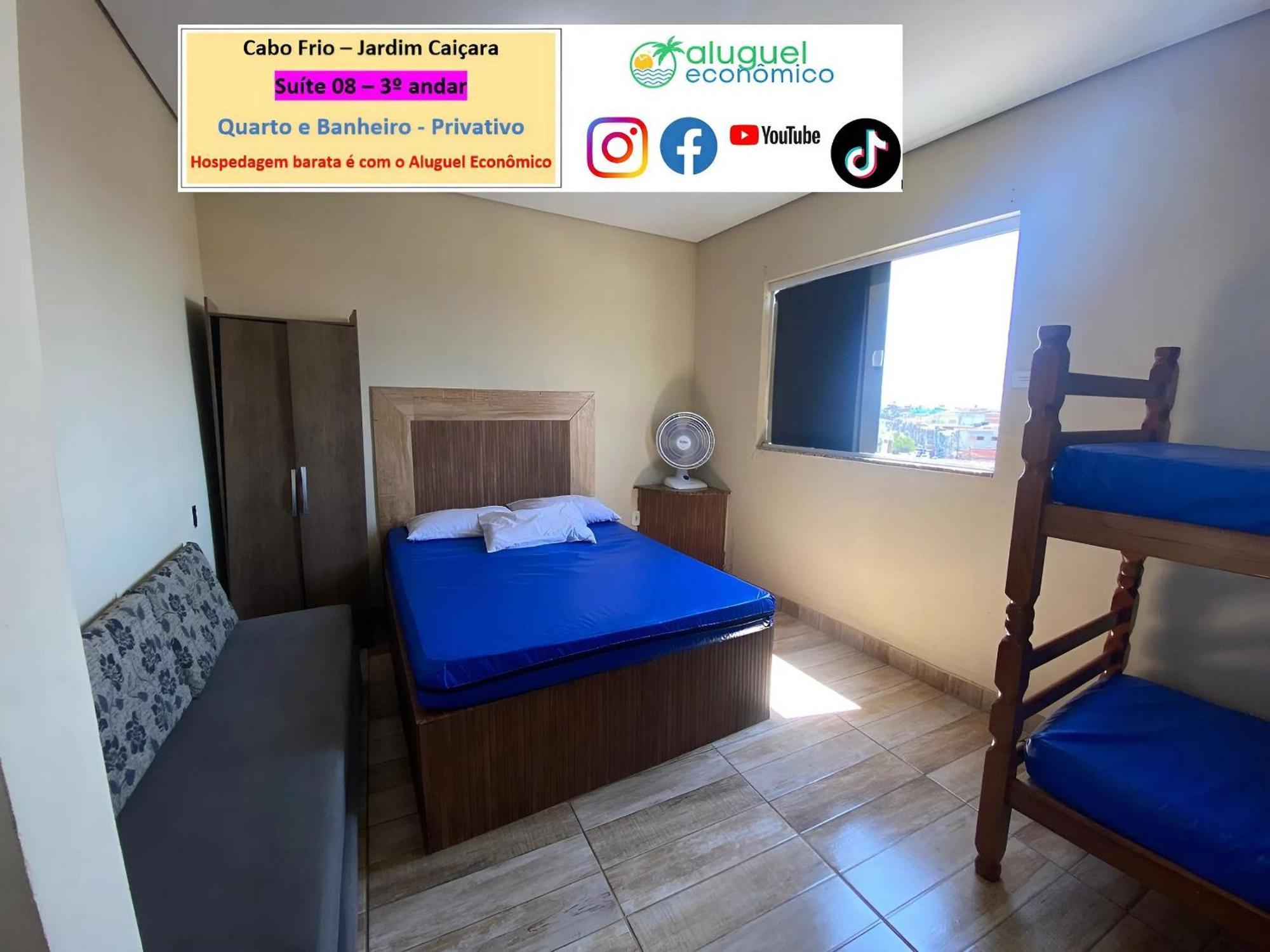 Cabo Frio - Jardim Caicara - Aluguel Economico Apartment Екстериор снимка